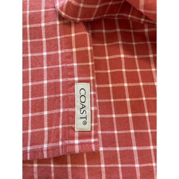 The Coast Menswear, Crab Logo, Long Sleeve "The Marlin" Button down, Large - Picture 5 of 7